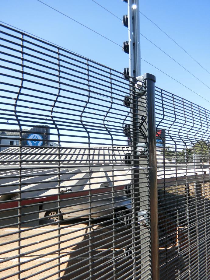Clearview Fence with Electric Fence